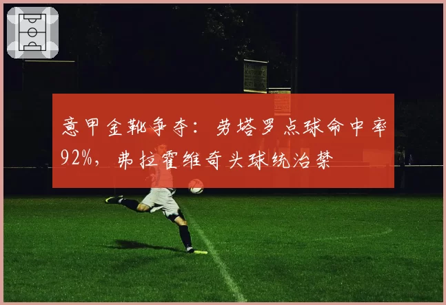 意甲金靴争夺：劳塔罗点球命中率92%，弗拉霍维奇头球统治禁區