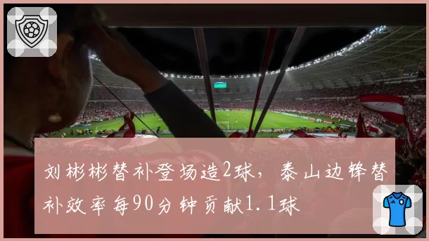 刘彬彬替补登场造2球，泰山边锋替补效率每90分钟贡献1.1球